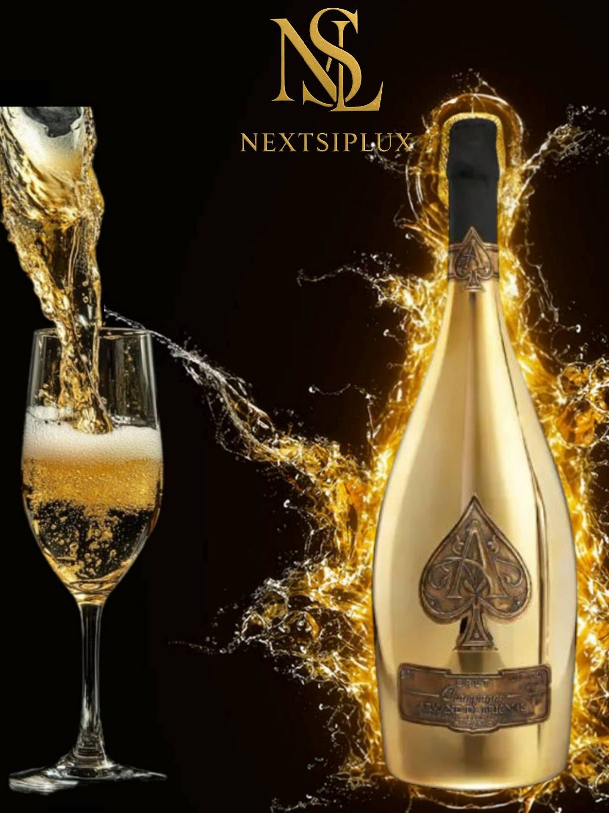 Arman De Brignac Gold 3L