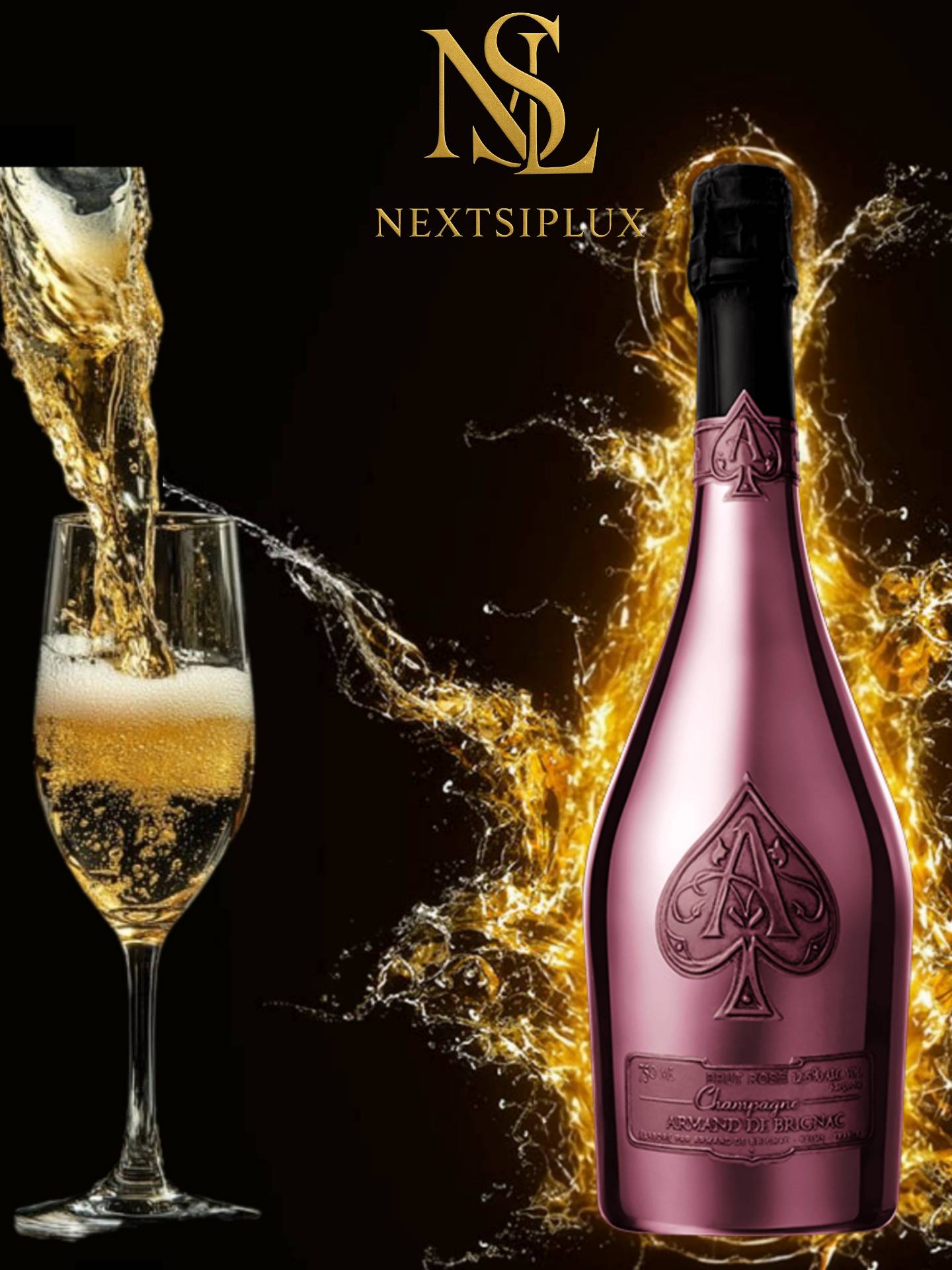 Arman De Brignac Rose 0.75L