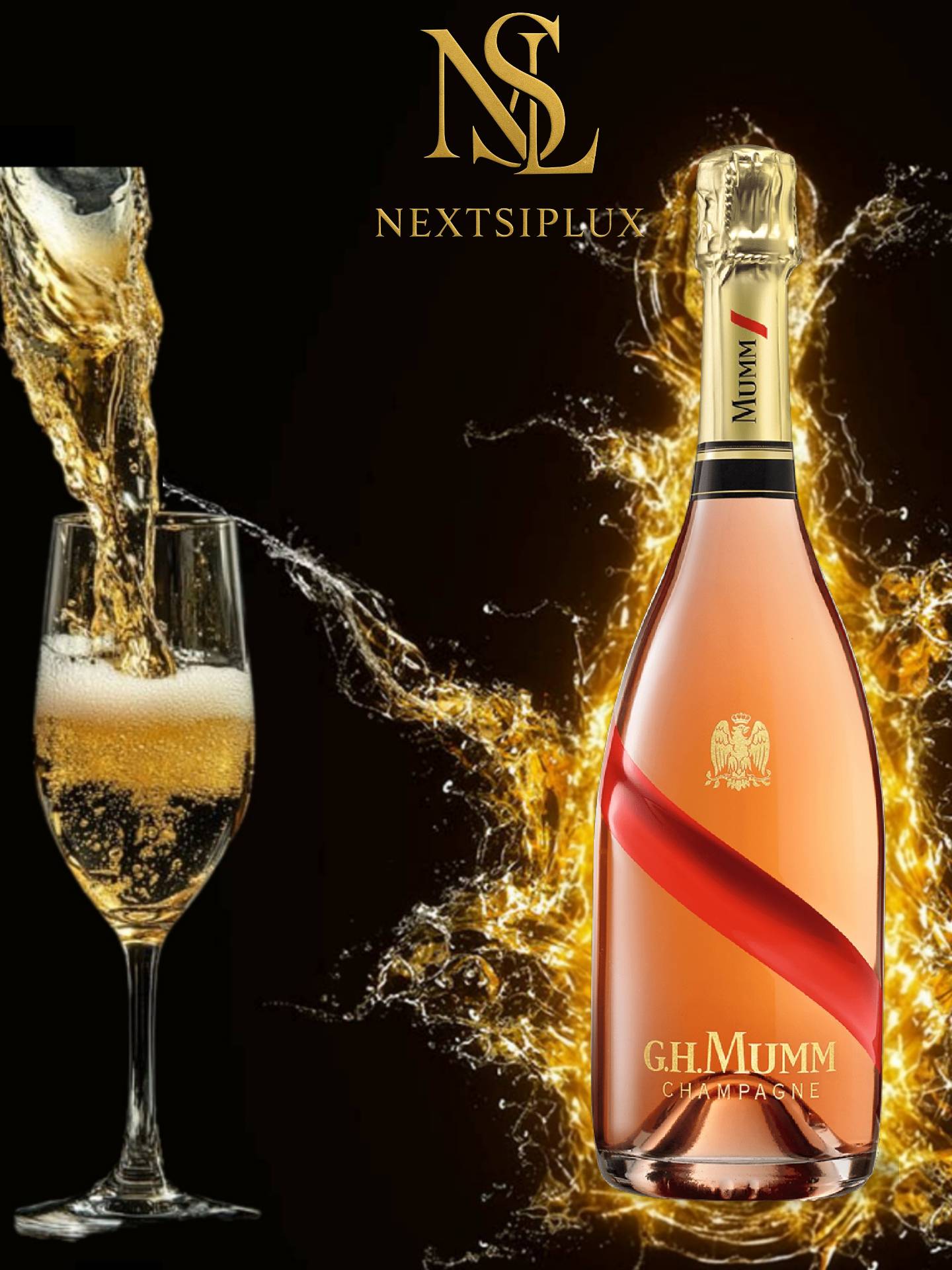 Mumm Cordon Rouge Rose 1.5L
