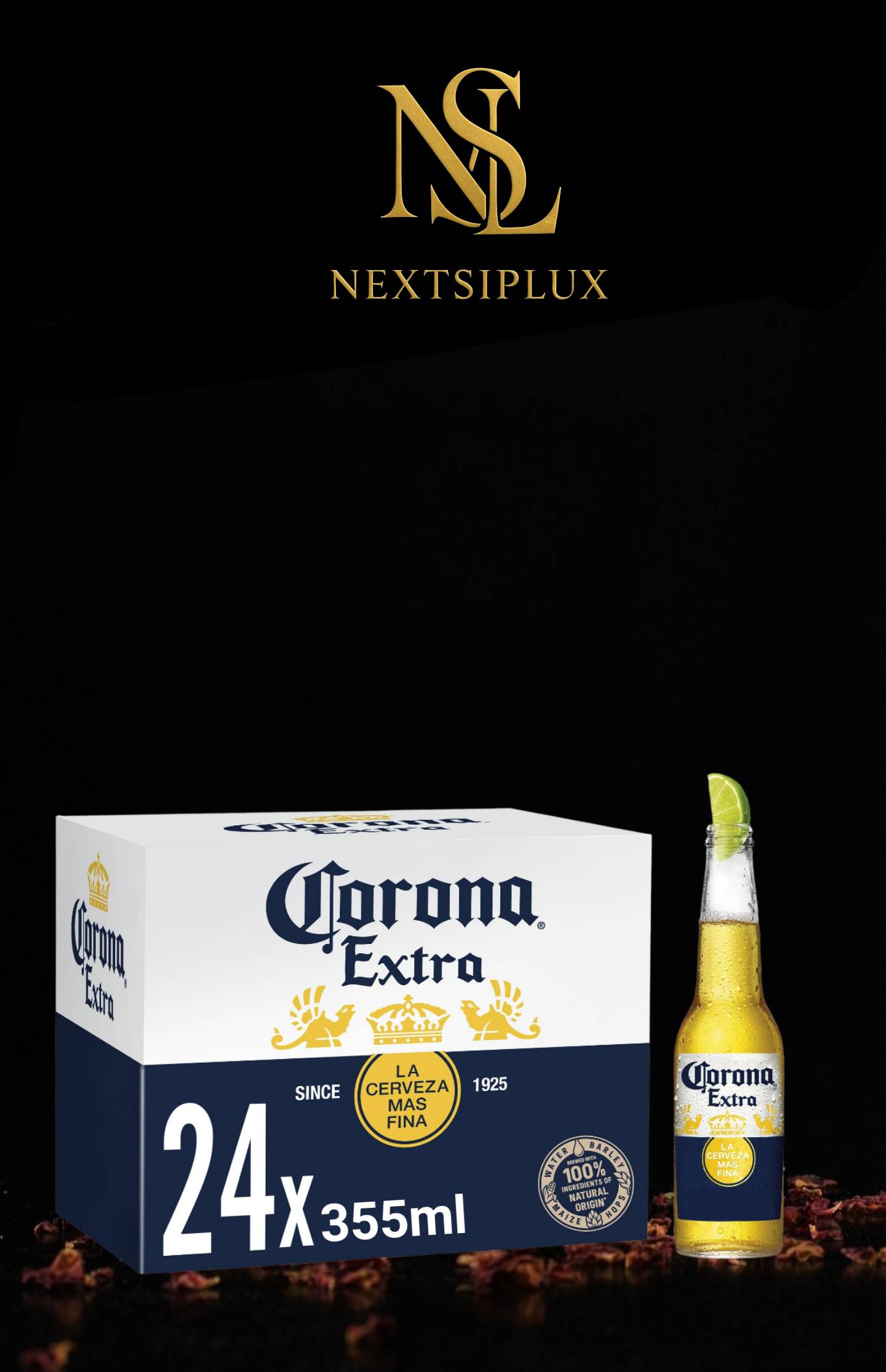 Corona Extra 24 pieces 0.355L