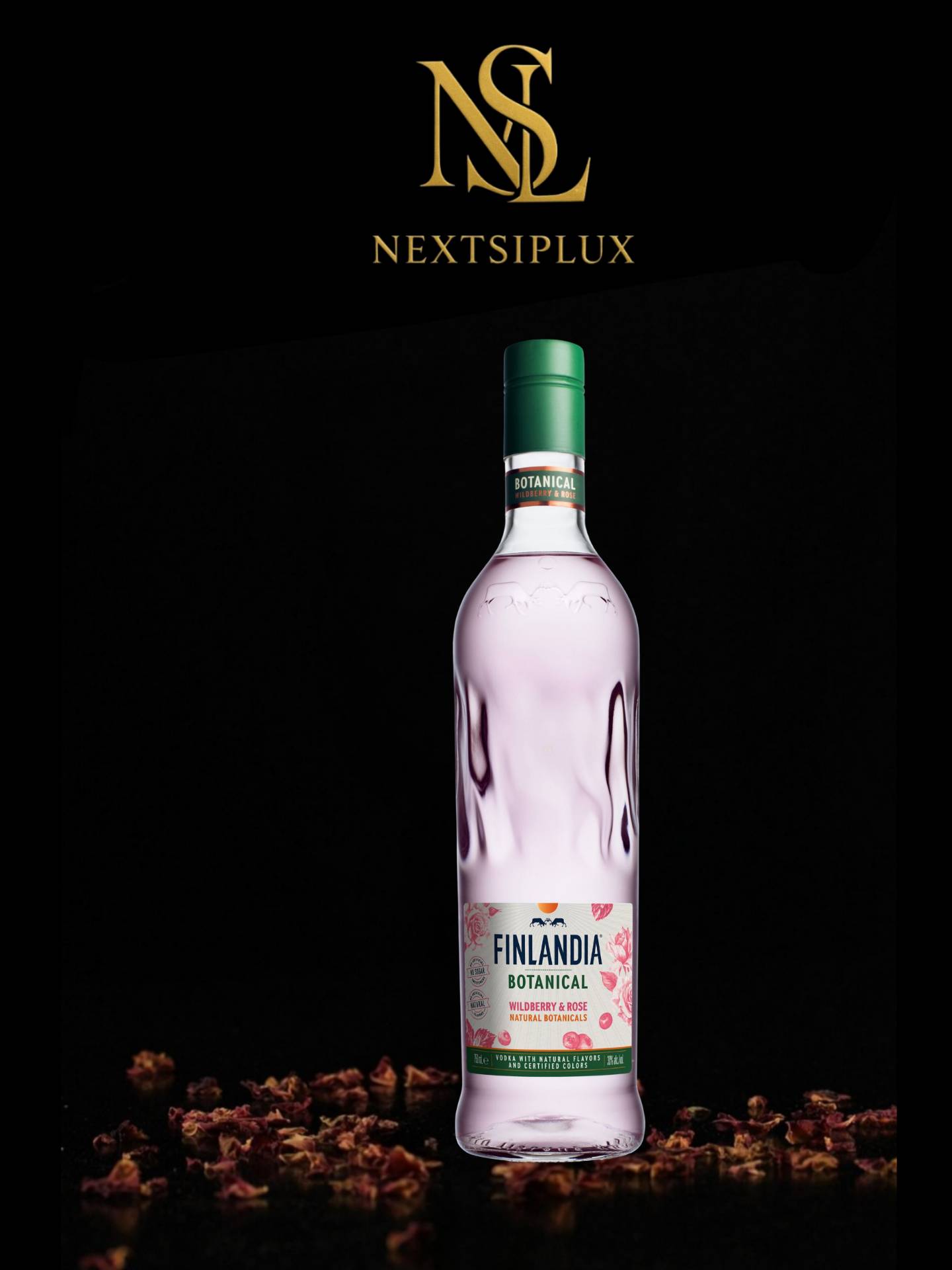Finlandia Botanical Wildberry & Rose 0.7L