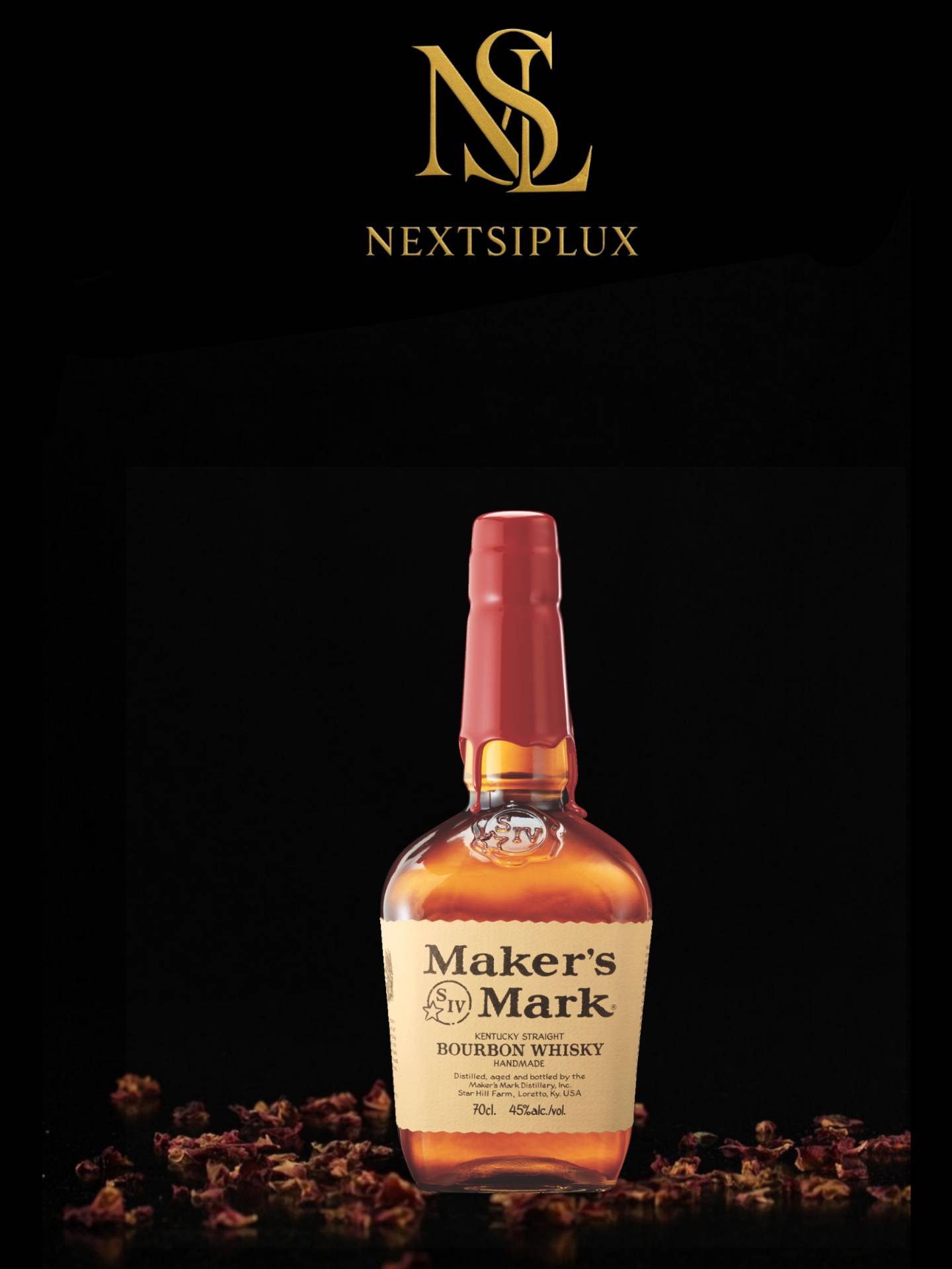 Makers Mark Kentucky Straight Bourbon 0.7L