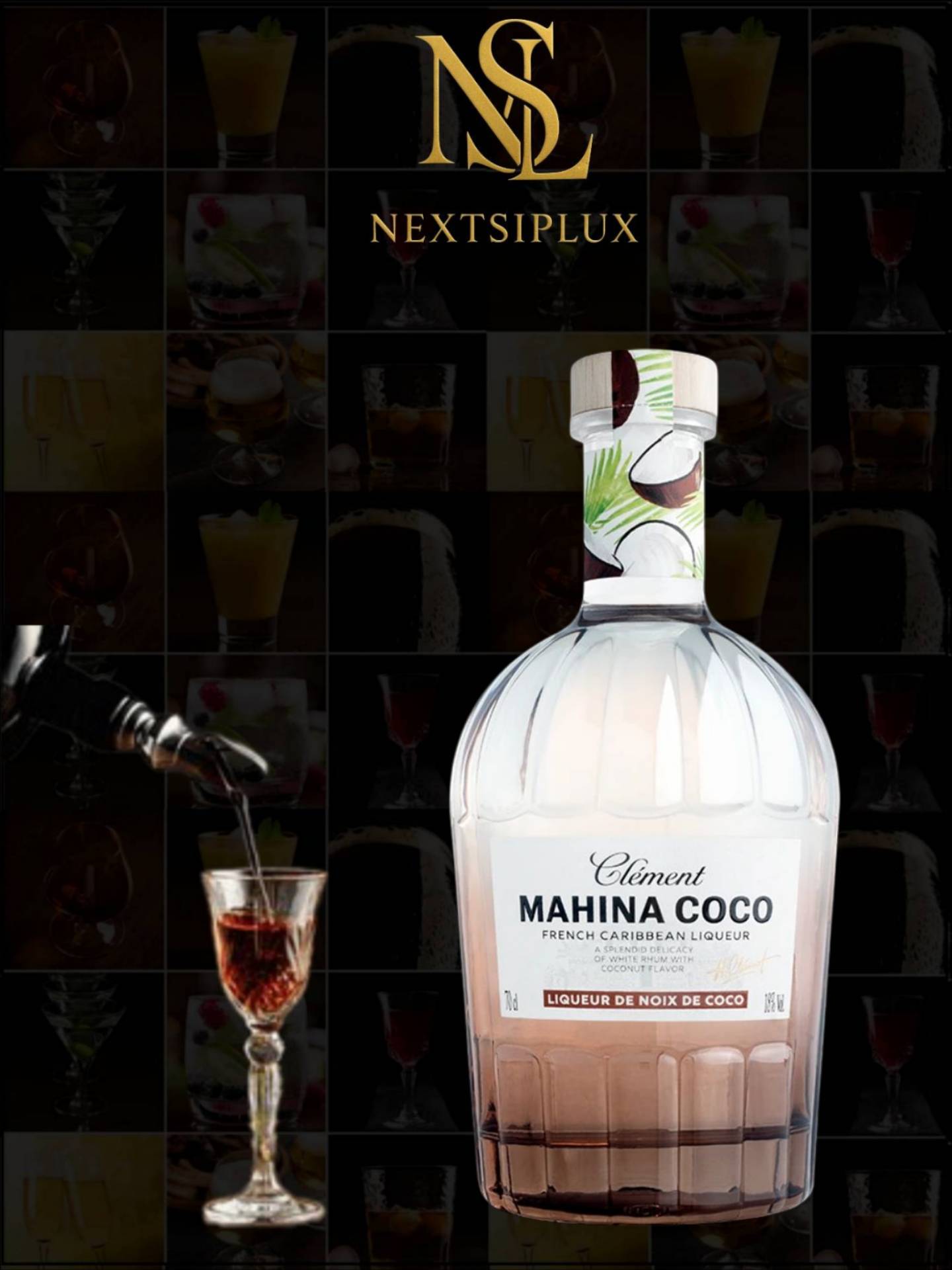 Clement Mahina Coco Liqueur 0.7L