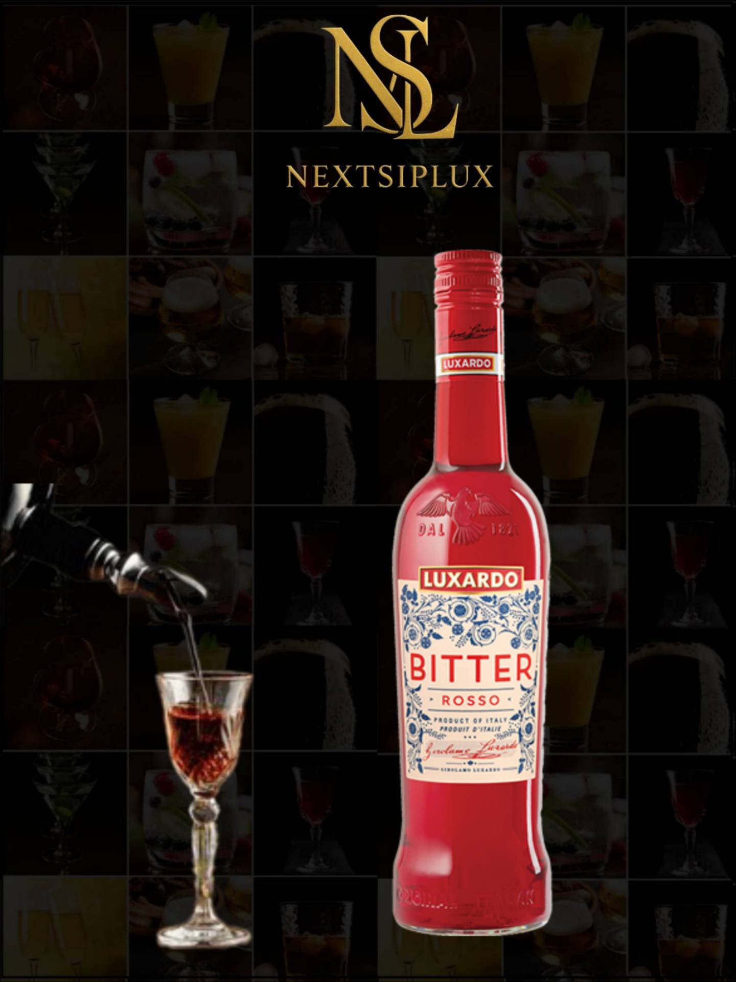 Luxardo Bitter Rosso 0.7L