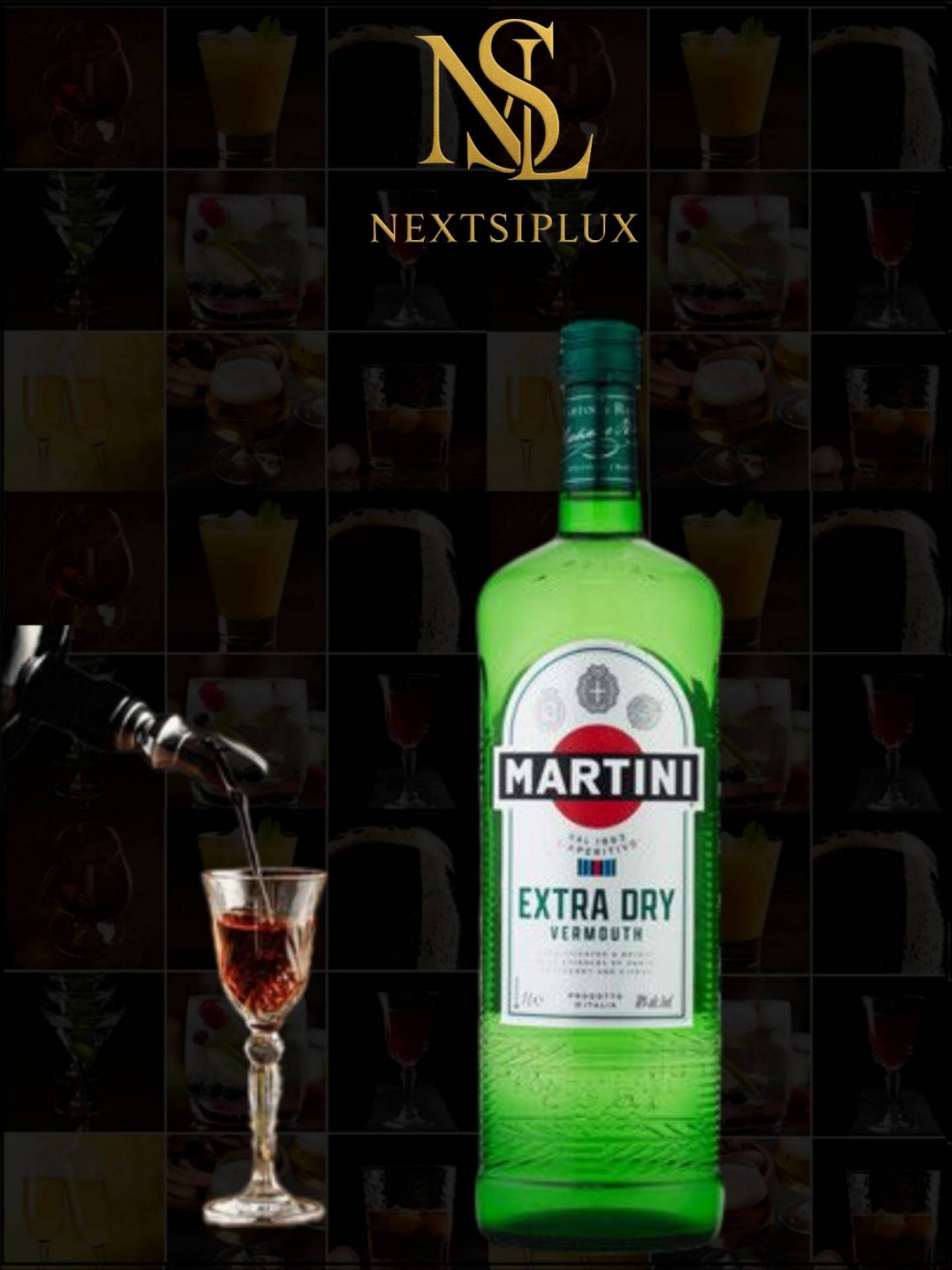 Martini Extra Dry 1L