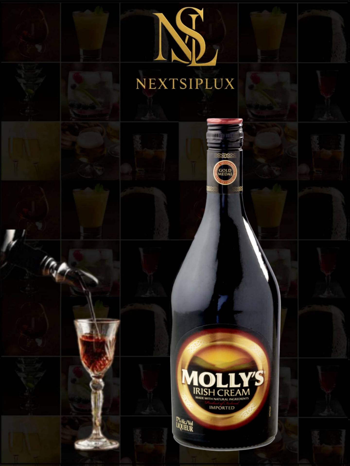 Mollys Irish Cream Liqueur