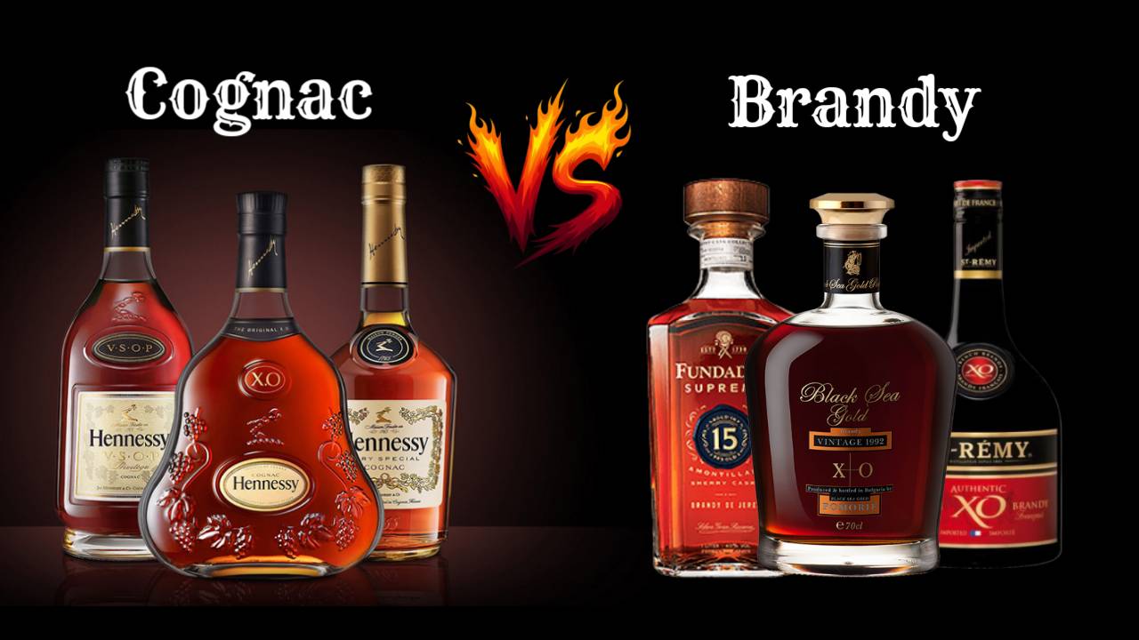 Разлика между бренди и коняк