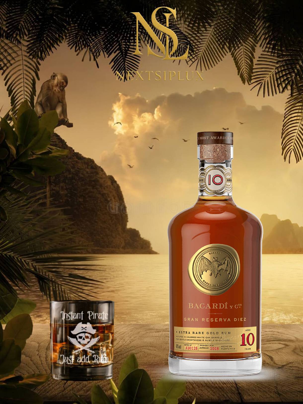 Bacardi Gran Reserva Diez 0.7L