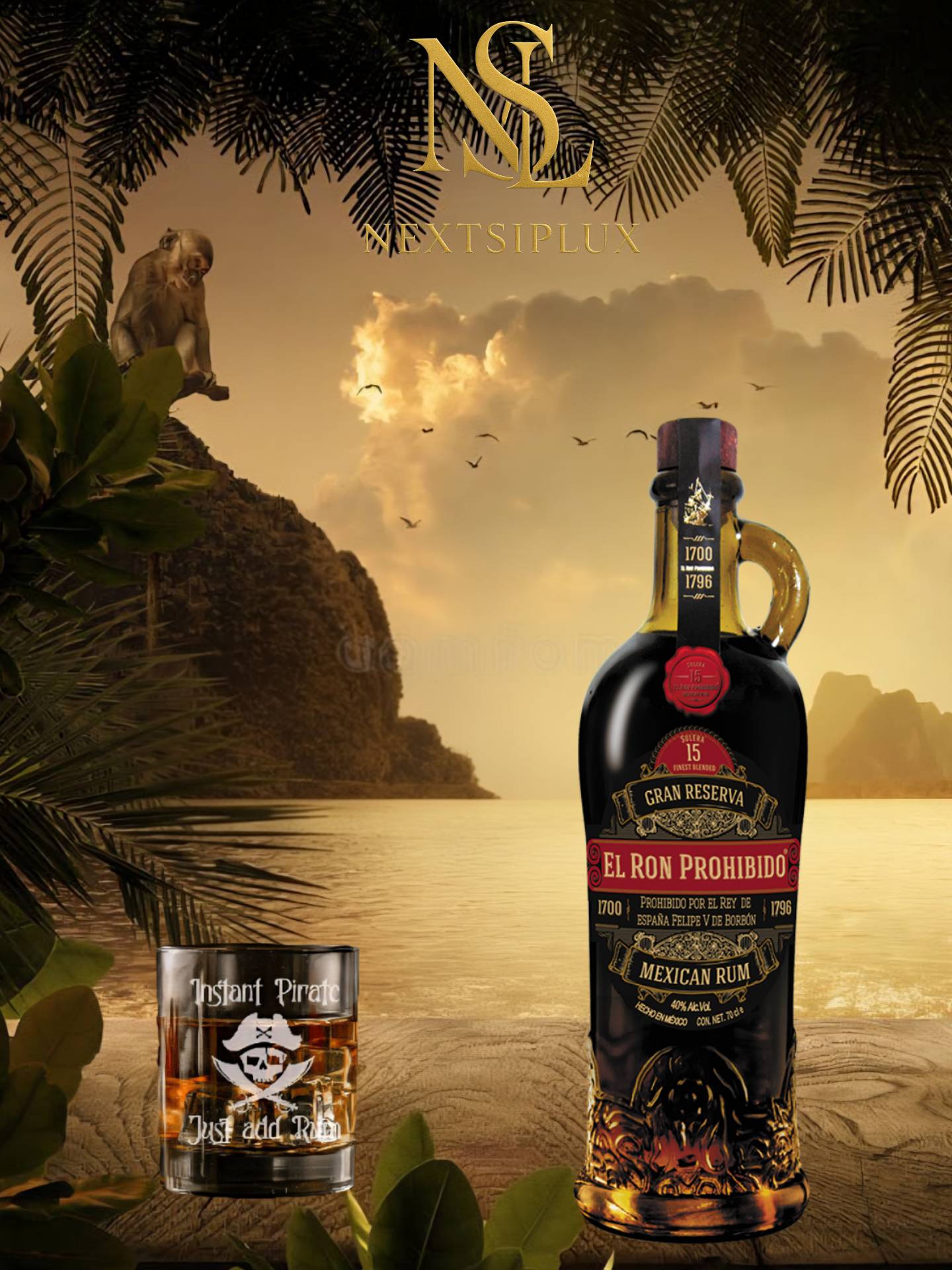 El Ron Prohibido Solera 15 YO Gran Reserva 0.7L