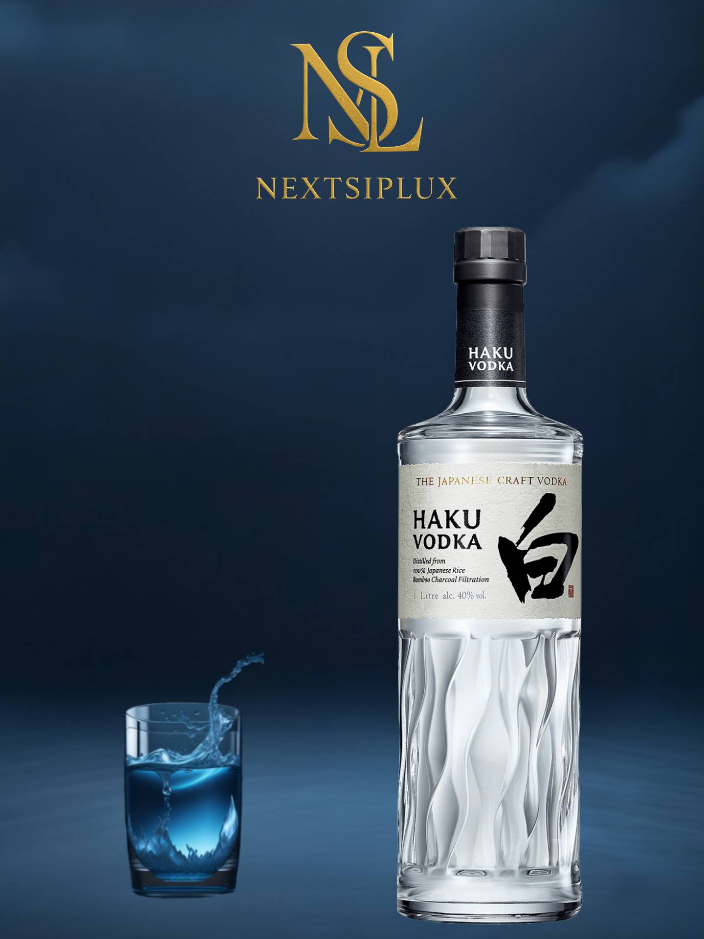 Haku Japanese Craft Vodka 0.7L
