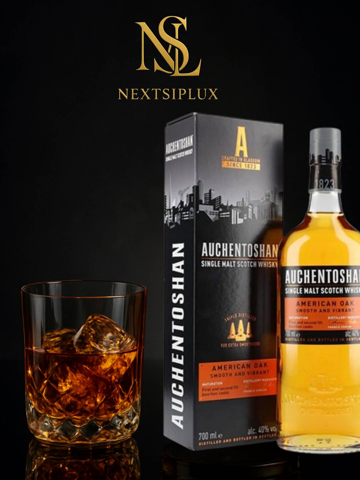 Auchentoshan american oak malt 0.7L