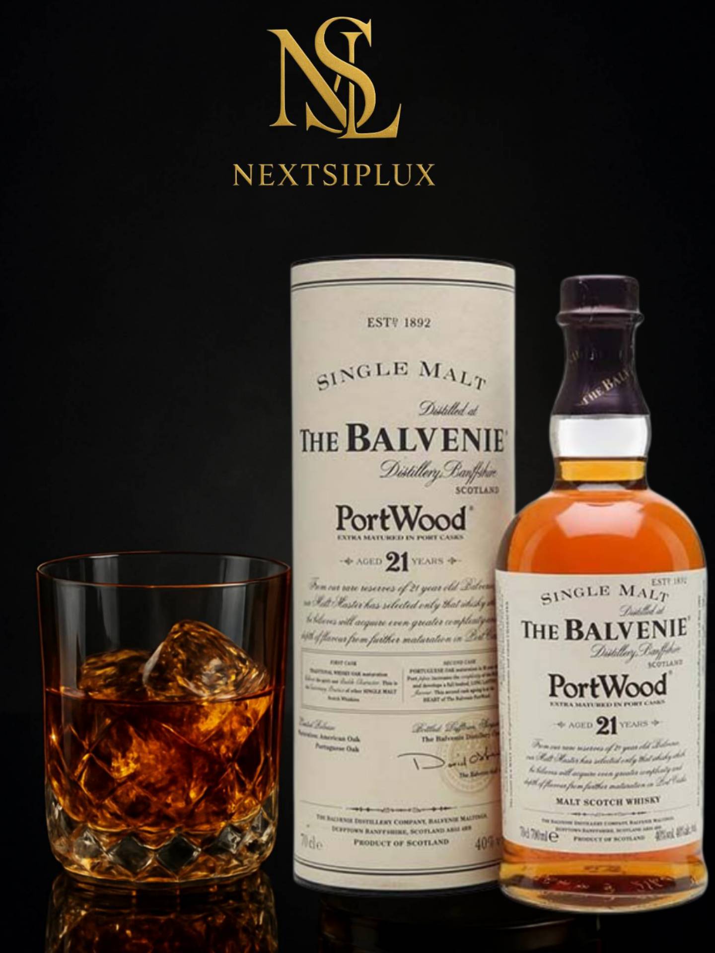The Balvenie 21 YO PortWood 0.7L