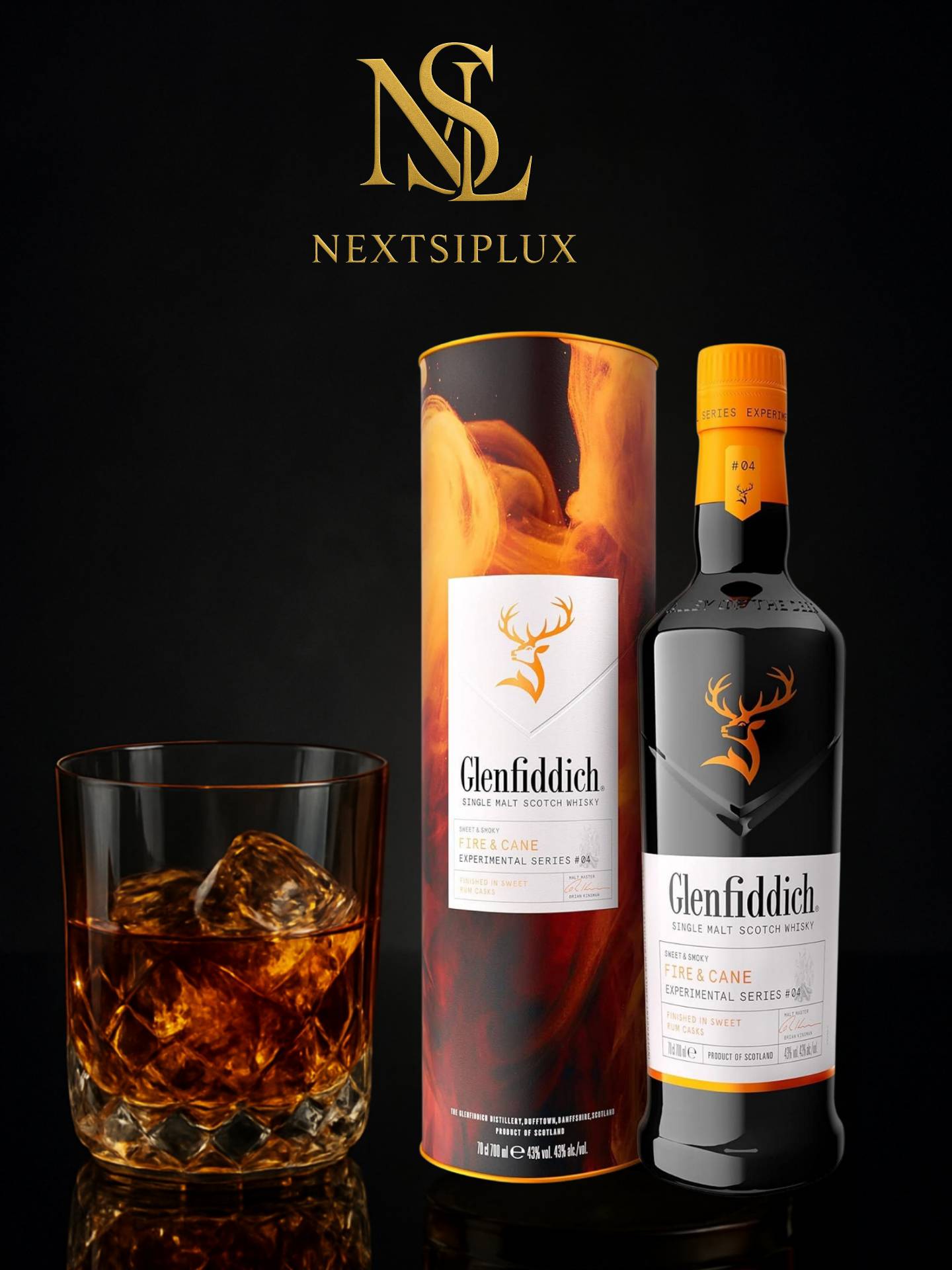 Glenfiddich Fire and Cane 0.7L