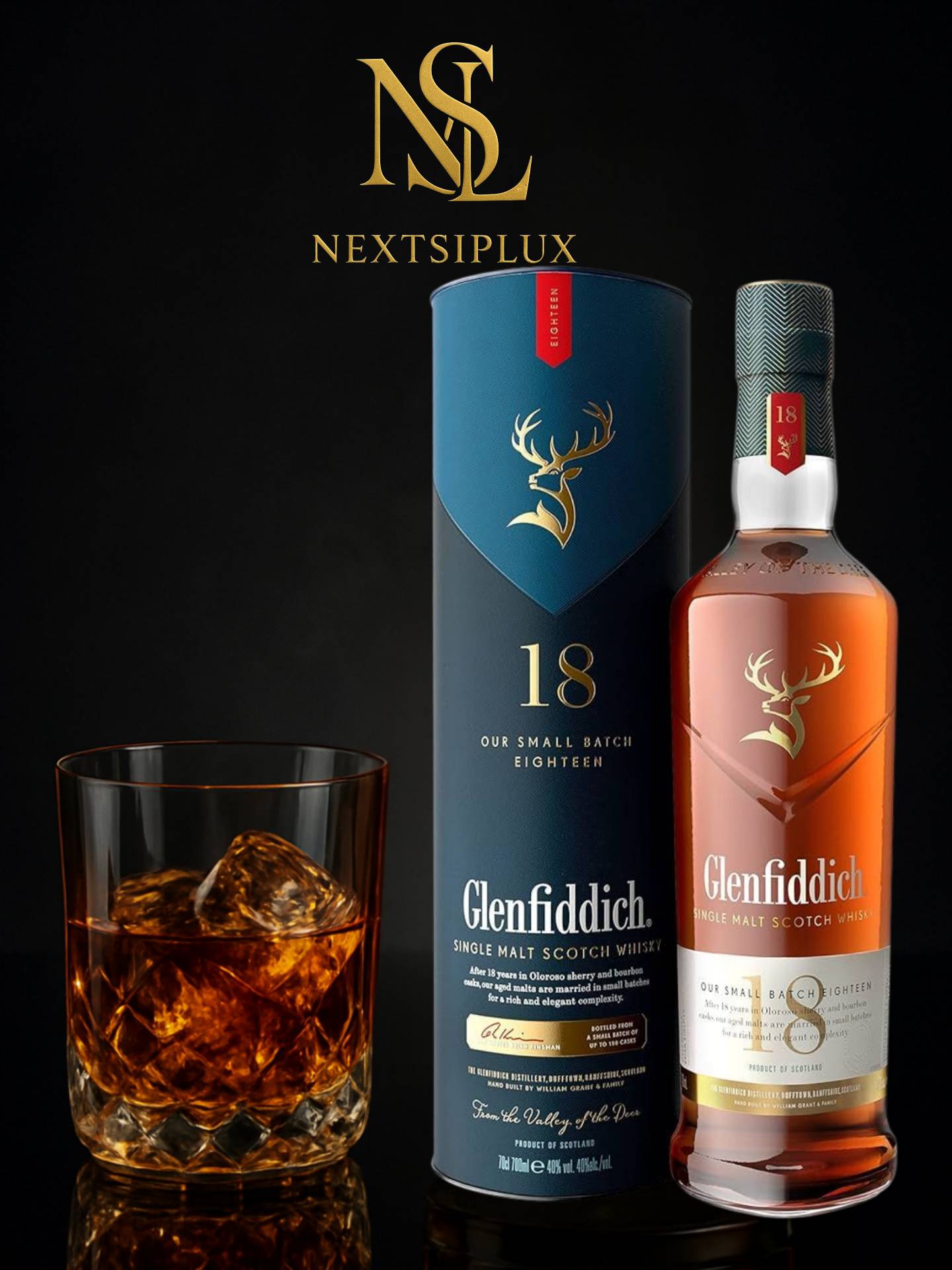 Glenfiddich 18 YO 0.7L