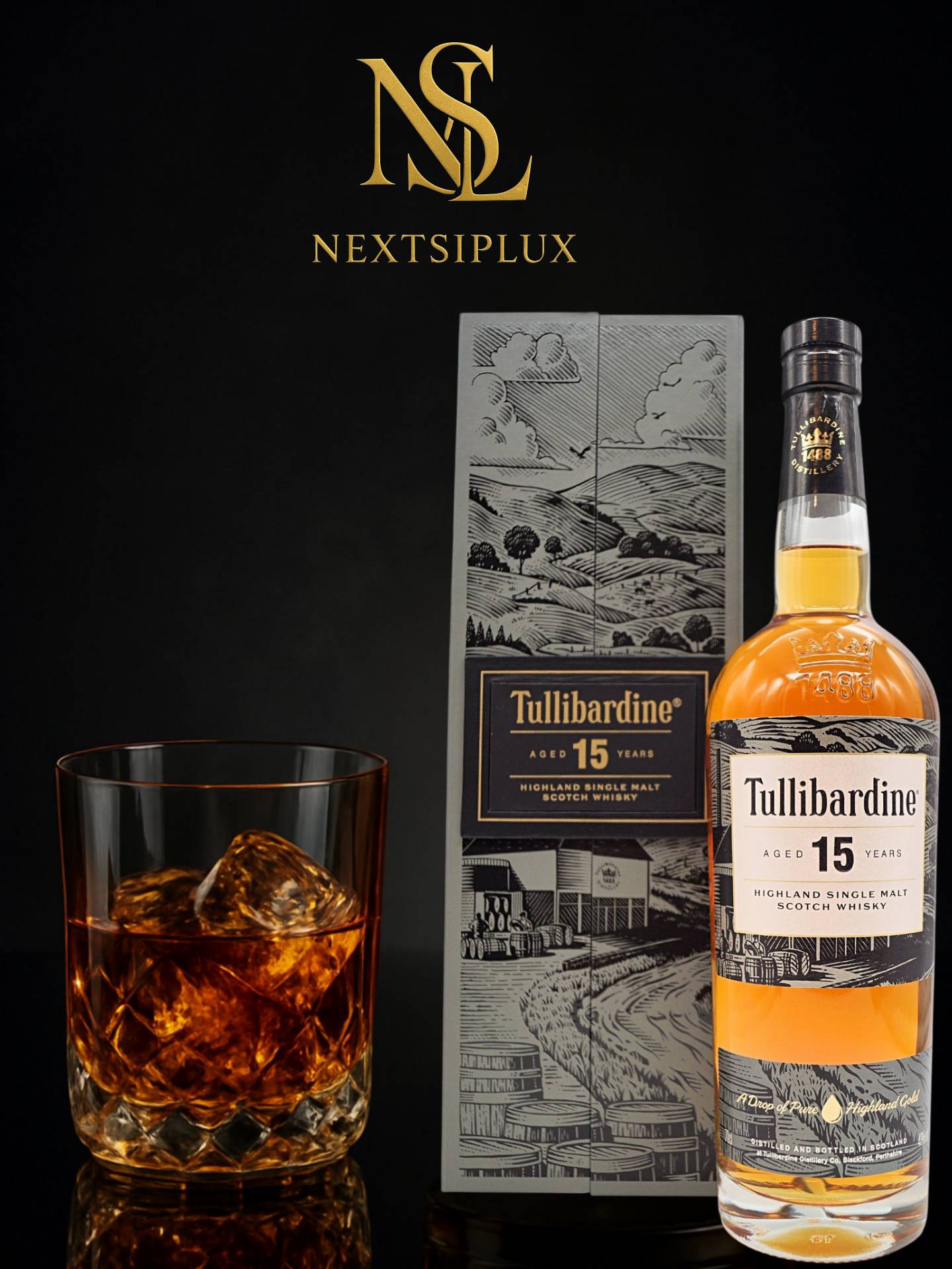 Tullibardine 15 YO Hignland Single Malt 0.7L