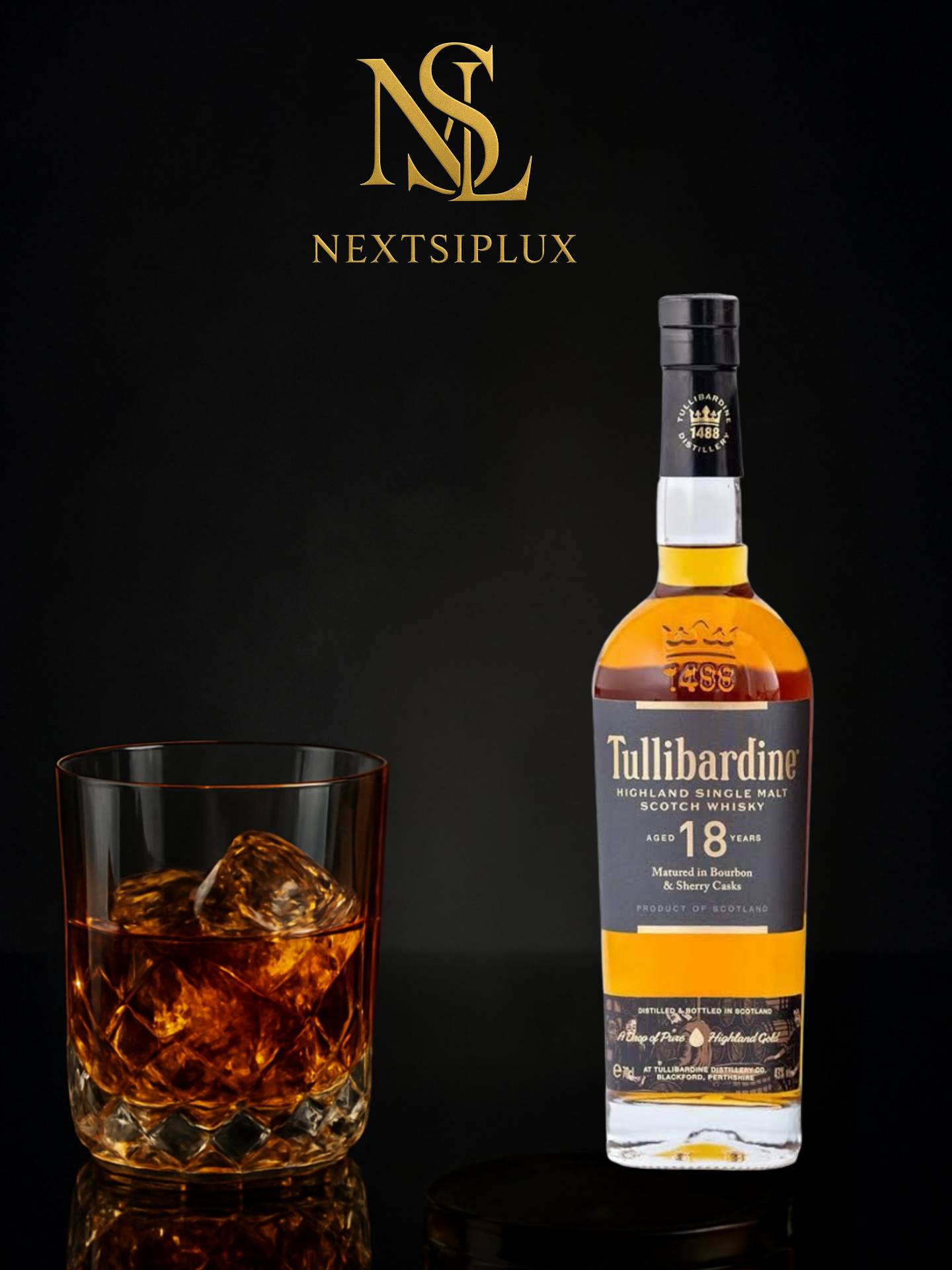 Tullibardine 18 YO Hignland Single Malt 0.7L