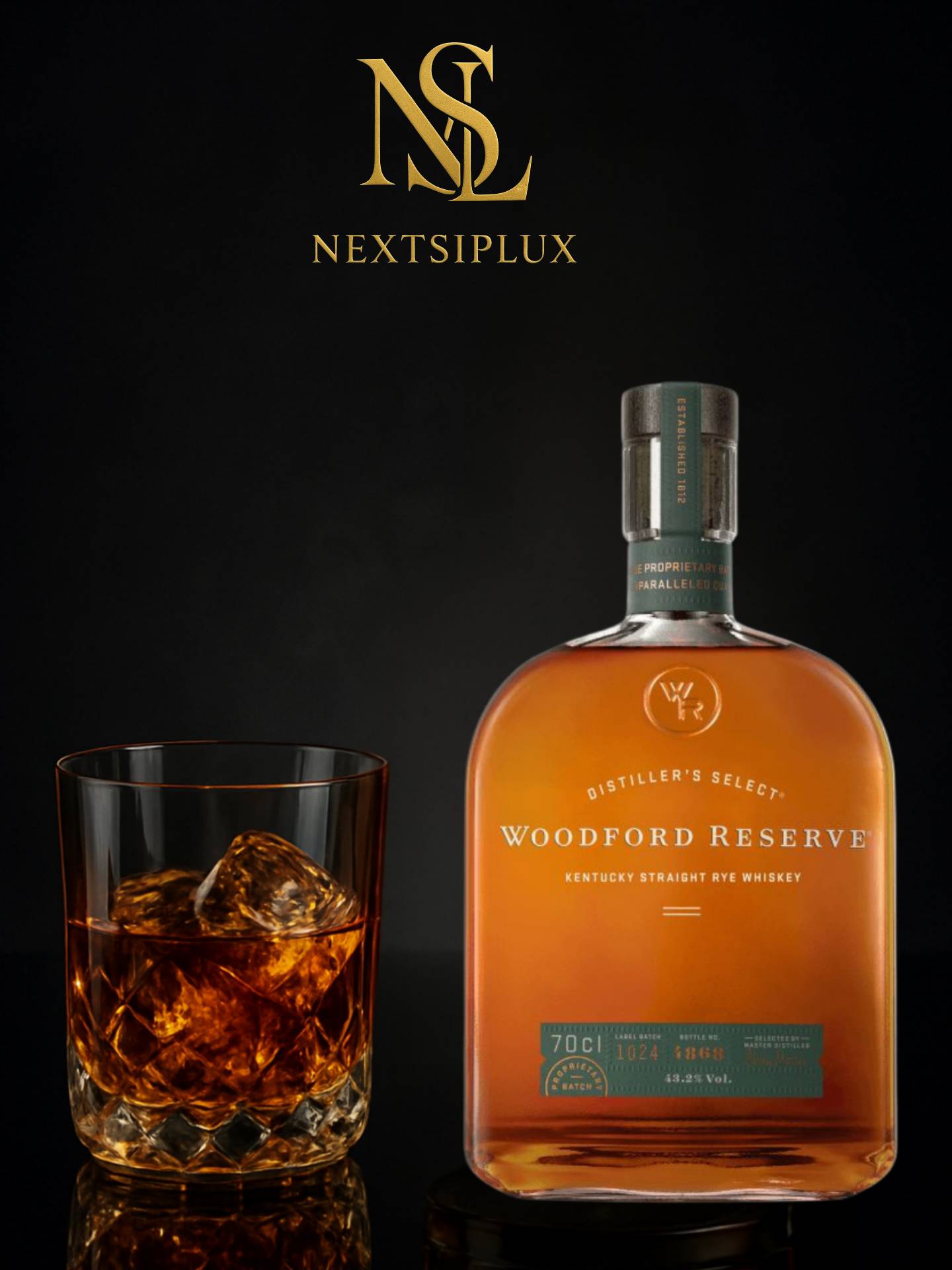 Woodford Reserve Rye 0.7L